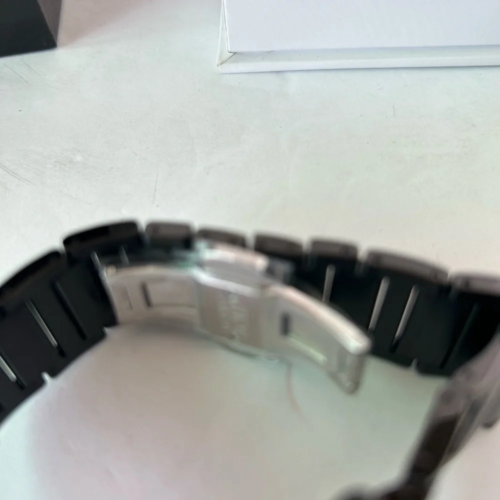 Brand New Men’s Movado Bold Black Stainless Steel.